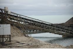 Photo Textures of  Gravel Mining Machine